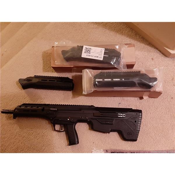 .308 Win. DESERT TECH MDR WIN BLACK 16 inch " barrel