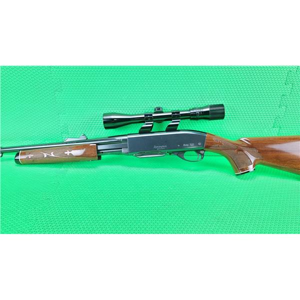 .30-06 Remington 7600 Pump 1984 30-06 BEAUTIFUL WOOD + Bausch & Lomb Scope 22" brl 22 inch " barrel