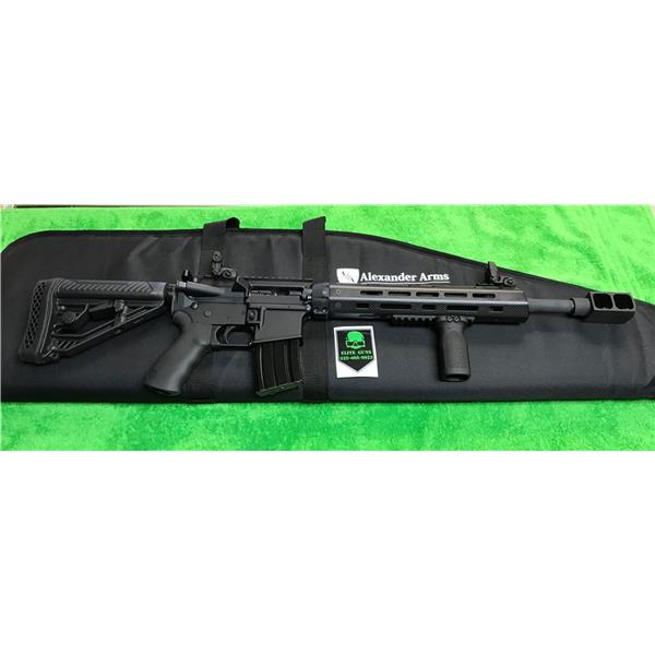 Alexander arms .50 Beowulf AAR15 carbon fiber Alex-a 50 beo 16 inch " barrel