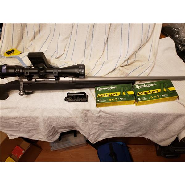 .308 Win. Axis II Savage ll Stainless Steel Bushnell3x9 21 inch " barrel