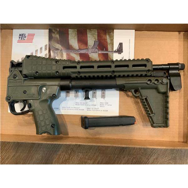 9mm Luger (9x19 Para) Kel Tec Kel-Tec Sub 2000 rifle, 9mm, Glock 17 Mag, 16.25in Barrel, Brand New, Folds 16 inch " barrel