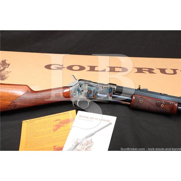 .45 Colt Beretta Uberti Gold Rush Deluxe Blue 24" LC Pump Slide Action Rifle