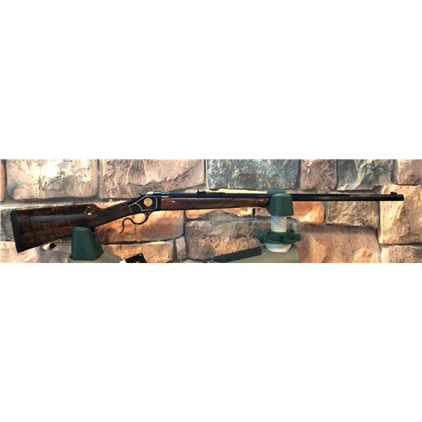 .45-70 Govt. BROWNING 1885 45-70 26" OCT NRA 2002...ENGRAVED/GOLD INLAY! UNFIRED NIB NR