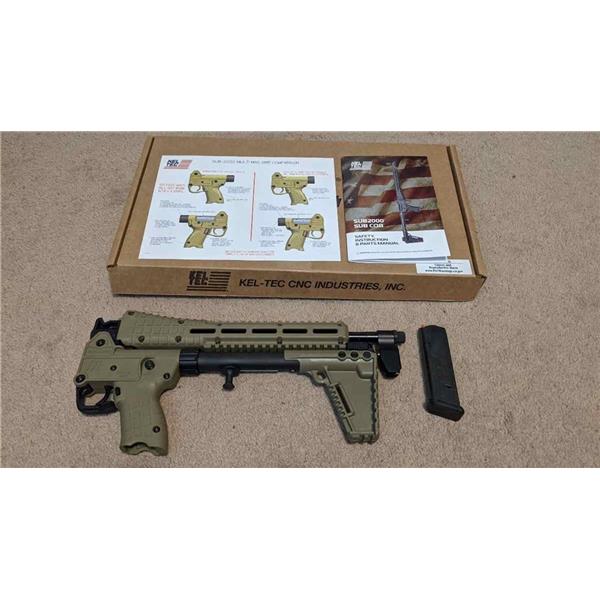 9mm Luger (9x19 Para) Sub 2000 Kel Tec Kel-Tec Sub2000 Carbine