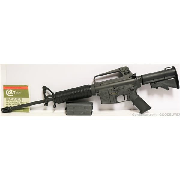 5.56mm NATO AR15A2 COLT AR-15 A2 GOV'T CARBINE PRE BAN 1994 5.56 .223 20RD PRE-BAN RARE SALE R6520 16 inch " barrel AR15
