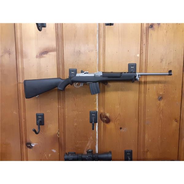 5.56mm NATO NIB New Ruger Mini-14 Ranch Rifle Mini 14 5.56 SS Stainless 736676058174 18.5 " barrel 5187