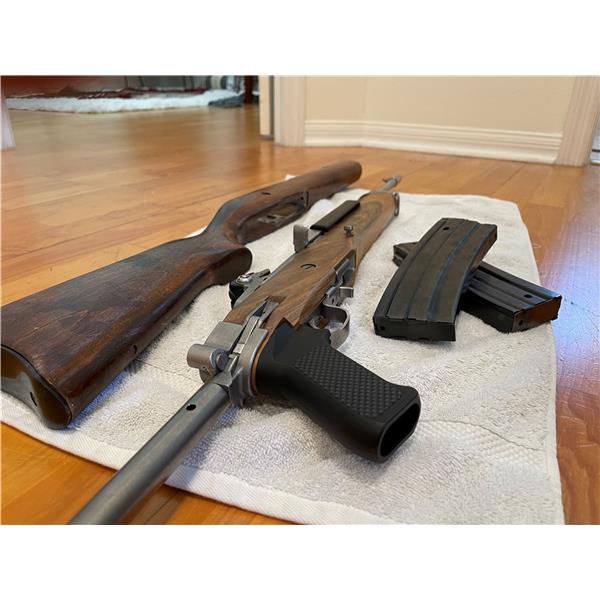 .223 Mini-14 Ruger Mini 14 - 184 series with A-Team folder, fixed stock & 3 mags 18 inch " barrel