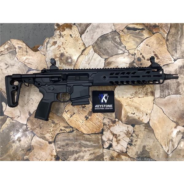 5.56mm NATO MPX SBR *NFA RULES APPLY* SIG SAUER MCX VIRTUS .223REM 11.5" 10+1 COLLAPSIBLE 798681596409 SIGRMCX-292B-TAP-SBR-DE