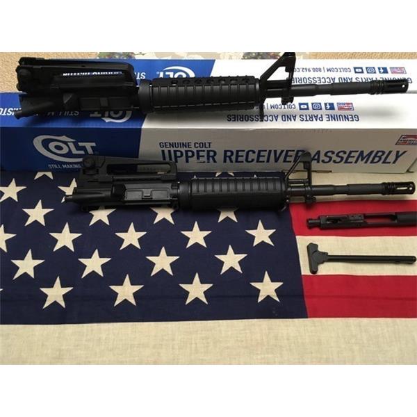 5.56mm NATO AR-15 NEW COLT M4 AR 14.5" UPPER 16.1" LEGAL WITH CARRY, BCG, CH, READY FREE SHIP 16 inch " barrel