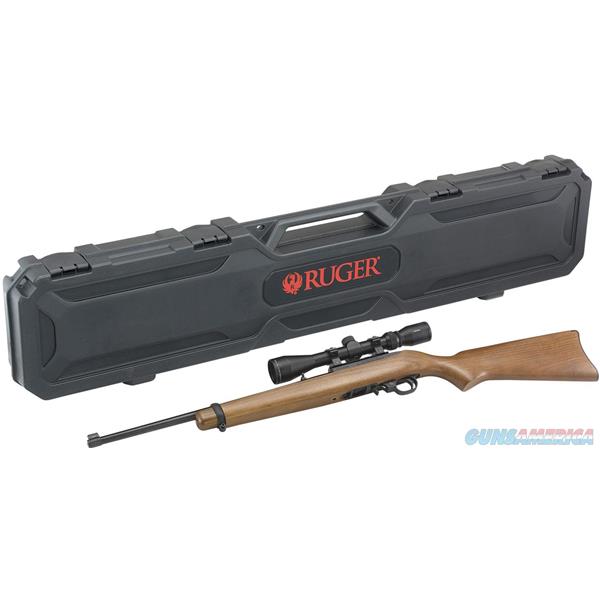 .22 Long Rifle RUGER & COMPANY INC Ruger 10/22 Carbine 22lr 10+1 18.5" Hardwood Viridian EON 3-4x40 Scope NEW (31159)