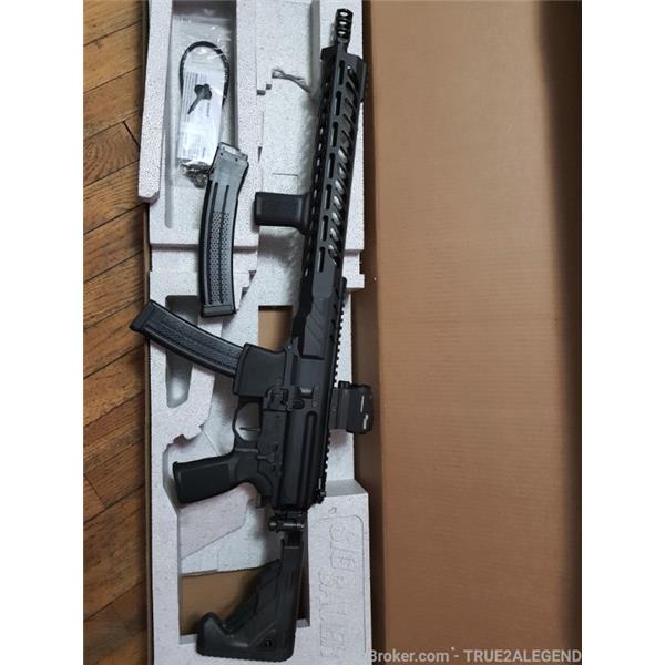 9mm Luger (9x19 Para) Sig Sauer MPX PCC Carbine 16" FOLDING Stock 2pk 30 Rd Mag*ROMEO5 XDR* 16 inch " barrel