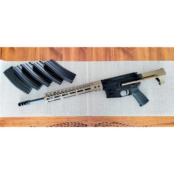 5.56mm NATO AR 15 Range Rifle, 5.55/.223, 16 Inch Barrel, Free Mags