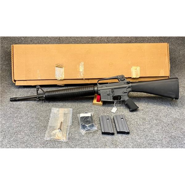 5.56mm NATO Colt AR-15 H-BAR 6600 Pre Ban Green Label boxed collector grade NR! Penny! I-21-355