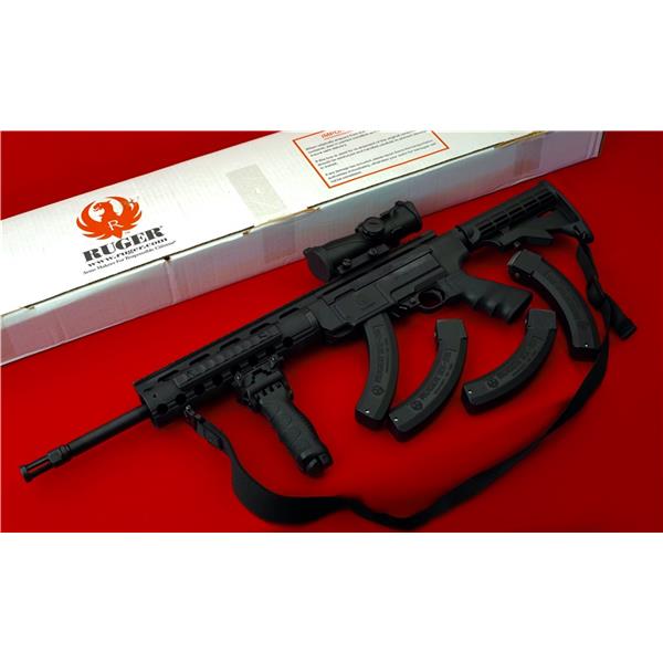 SR22 Awesome Ruger SR-22R Tactical Rifle .22 LR w/ Optic & Original Box ANIB Keystone