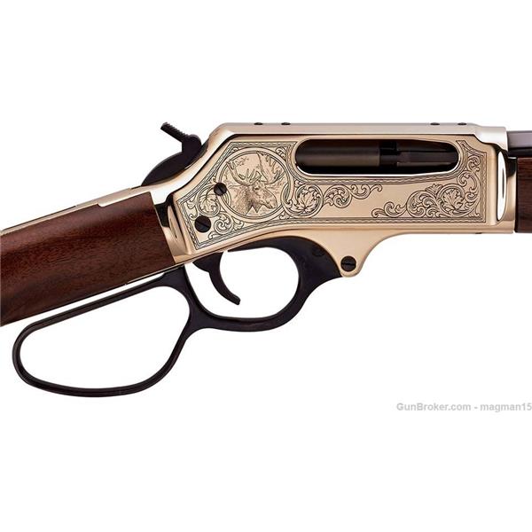 HENRY REPEATING ARMS BRASS WILDLIFE EDITION New And Used Price, Value ...