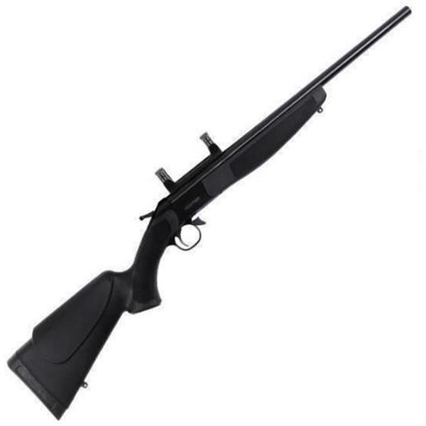 450 BSHMSTR BPI (CVA) CVA Hunter Break Action Rifle .450 BM 25" Barrel 1 Round Black Synthetic Stock Blued Finish 043125854325