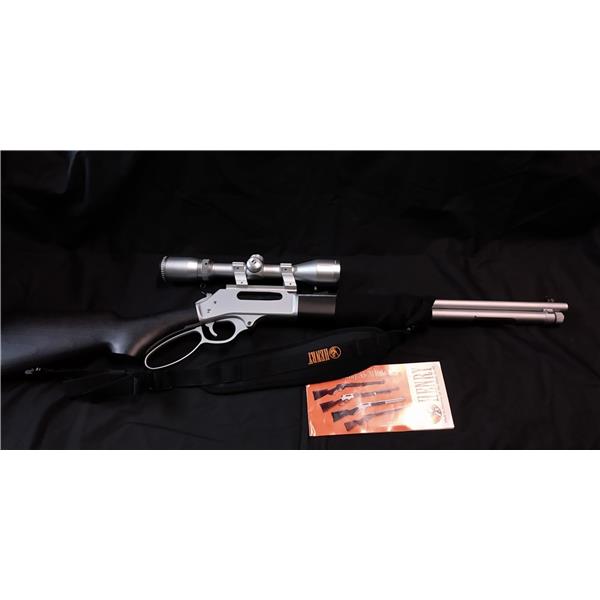 .45-70 Govt. All-Weather Lever Henry Repeating Arms All Weather H010AW Bushnell 3-9X40 Excellent No Reserve!!