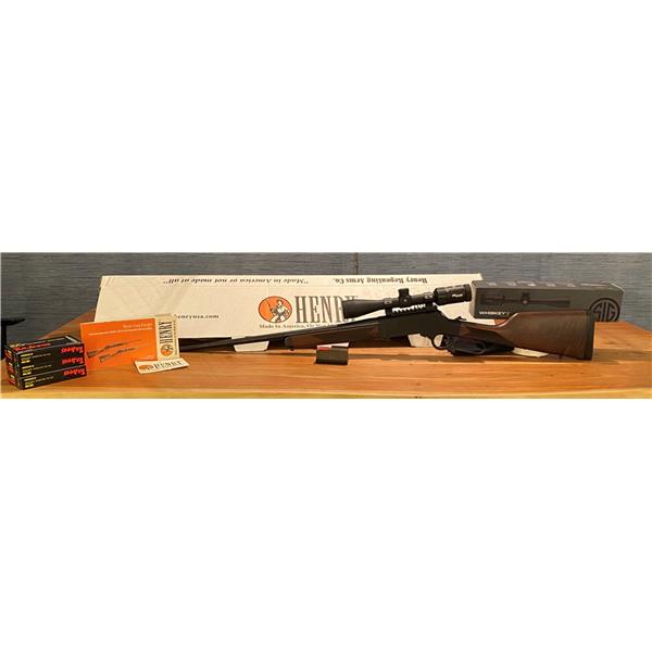.308 Win. Henry Repeating Arms Long Ranger Lever Action w/Sig Sauer 3-9x40mm Scope 20 inch " barrel