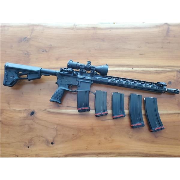 6.5 Grendel AR15 5 mags Alexander Arms Fluted Barrel/Bolt PSA ACS-L lower 16 inch " barrel