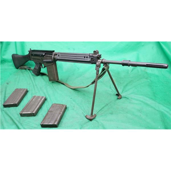 .308 Win. British L1A1 FAL Clone Type 1 Imbel Gear Logo Receiver Metric 308-win 21" 21 inch " barrel