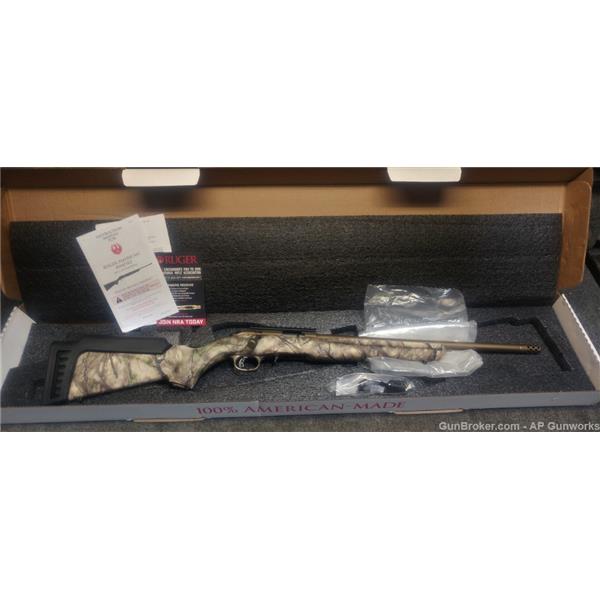 Ruger American Rimfire Go Wild .17 HMR 18" Bbl Burnt Bronze GoWild 8374 736676083749 18 inch " barrel