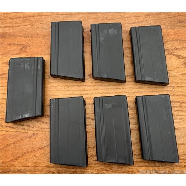 7 NOS NEW FN FAL METRIC MAGS SURPLUS UNKNOWN MAKER HIGH QUALITY .308