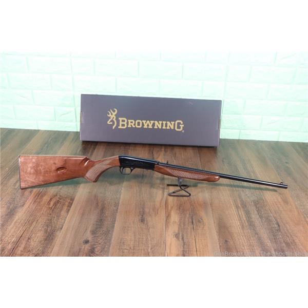 .22 LR Semi-Auto 22 Browning Model SA22 Rifle Semi Auto 19" 22LR 120RD SA-22 Wood Blue NICE! 023614025559 19 inch " barrel 021001102