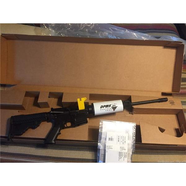 DPMS Oracle Semi Auto AR-15 5.56 rifle with 16” barrel box 16 inch "