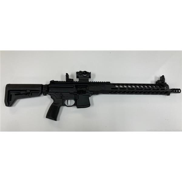 9mm luger MPX Carbine Sig Sauer 30rd Mag Romeo 5 Red Dot LIKE NEW 95% RMPX-16B-9