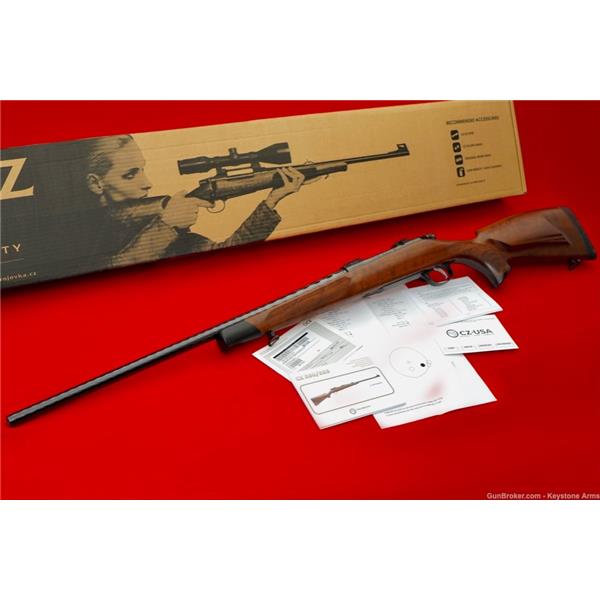 CZ-USA Spectacular CZ 550 Exclusive Ebony Edition .30-06 Original Box & Target 100