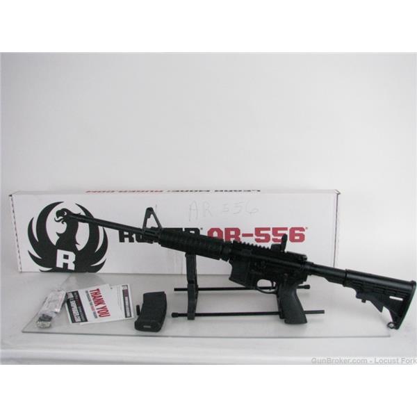 5.56mm NATO (.223 Rem.) SR-556 Ruger AR-556 AR-15 Semi Auto 5.56 Nato 223 Rem LIKE New in BOX D Turner 1383-2