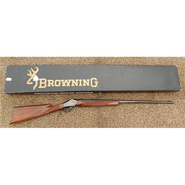 .25-06 Rem. Browning 1885 Wyoming Centennial Single Shot – .25/06 1990 30 inch " barrel