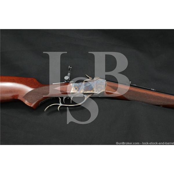 .44-40 Win. Cimarron Uberti 1885 Low Wall Repro .44 WCF 30" Single Shot Rifle, MFD 2015