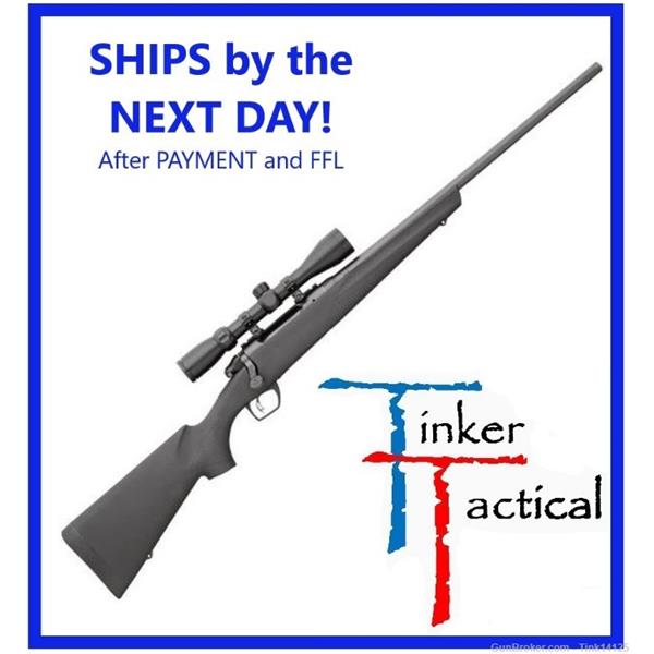 783 Synthetic Remington Scoped 6.5 Creedmoor Bolt Action Rifle W/Scope New in Box! 047700858265 798337 22 inch " barrel