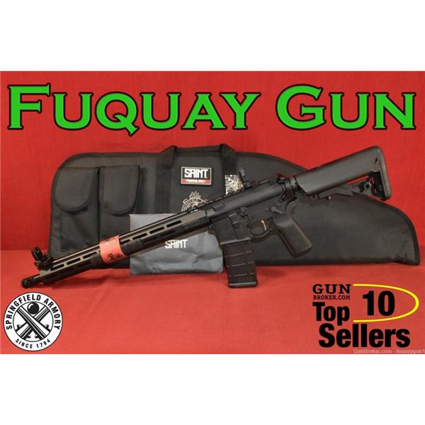 Springfield Armory Saint Victor AR-15 5.56 NATO 16" BBL 30+1 STV916556B-B5 706397935511 T63492 PREOWNED RANGE BAG ONLY 16 inch " barrel