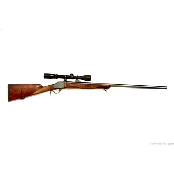 7mm Rem. Mag. Browning 1885 7-Mag 27.5" Burris Mnts+3-9, Unfired, 98% mint, hard case! 28 inch " barrel