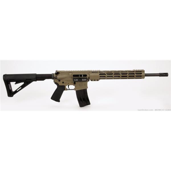 5.56mm Nato (.223 Rem.) Diamondback Firearms DB15 Rifle 5.56 Pre Owned 815875014522 10837 16 inch " barrel DB15CCMLFDE