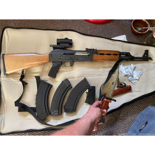 7.62x39 Zastava Arms CENTURY ARMS ZASTAVA N-PAP M70 AK-47 Semi-Auto Rifle 16 inch " barrel