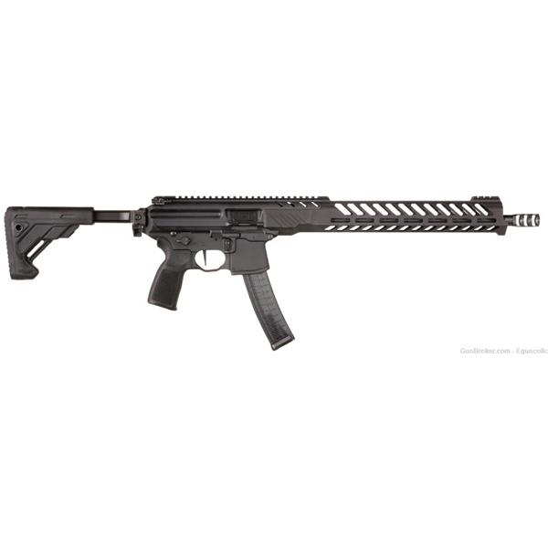 Sig Sauer RMPX16B9 MPX PCC 9mm Luger 16" 30+1 Black Hard Coat Anodized 798681596201 16 inch " barrel