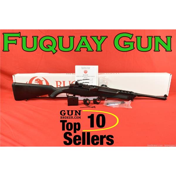 5.56mm Nato (.223 Rem.) Ruger / Sturm, & Co. Mini-14 Ranch Rifle Black/Blued 18.5"Bbl 5rd Magazines MPN- 05855 736676058556 V221850