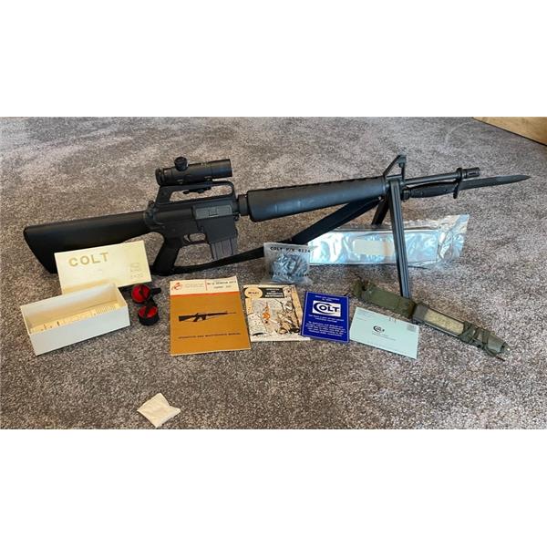 .223 Rem. SP-1 Excellent Colt SP1 collector package 1976 Pre-Ban AR-15 colt Accessories