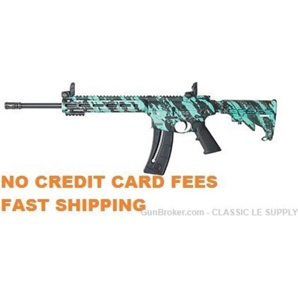 .22 LR M&P 15-22 SPORT Smith & Wesson New AR MSR MP Robins Egg Camo 22 Rifle 022188873740 G-I-77483 TSRL 5-22-21LAST ONE 16 inch " barrel M&P15-22 Sport