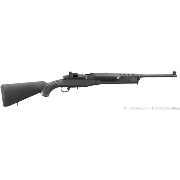 5.56mm NATO Mini-14 Ranch Ruger Model MINI14 RANCH RIFLE 5.56MM 223REM MINI-14 05855 5RD MINI 14 BLK 736676058556 18 inch " barrel