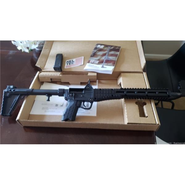 9mm Luger SUB2000 KelTec New Kel Tec Sub 2000. With Glock mag 16 inch " barrel