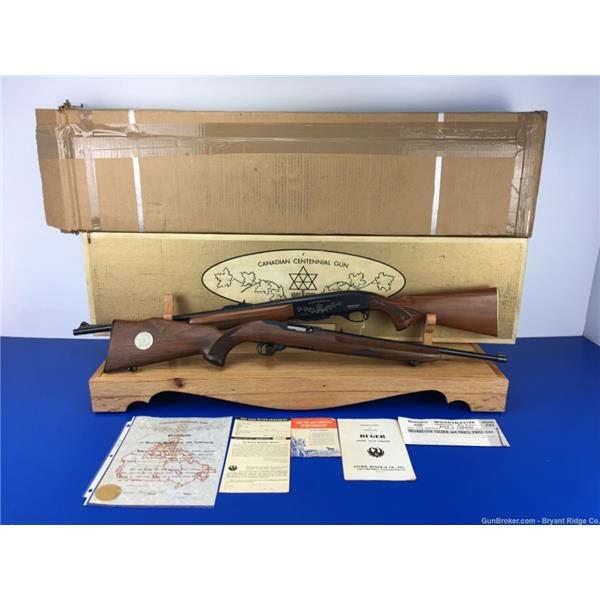 .22 LR Ruger / Sturm, & Co. 1967 Canadian Centinnial Set Remington 742 10/22 *1 OF 1,908 MADE* TM