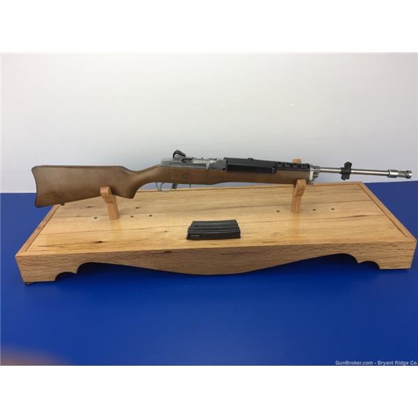 .223 Rem. Ruger / Sturm, & Co. 1985 Mini-14 Rem Stainless 18.5" *STUNNING SEMI AUTOMATIC RIFLE* cs