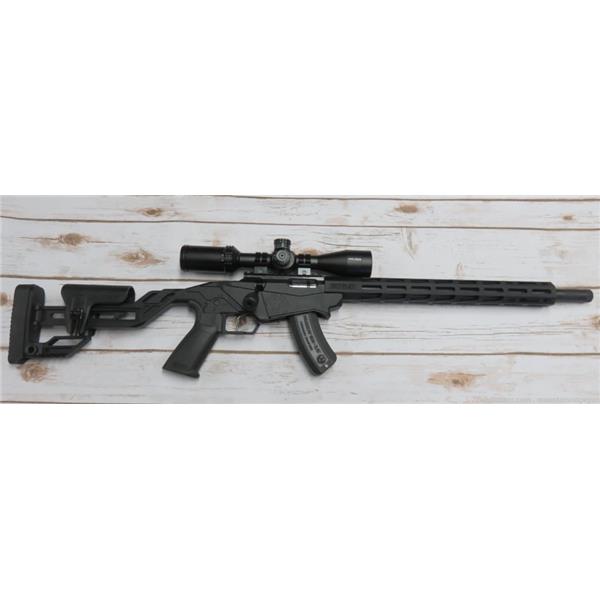 .22 Win Mag Precision Rifle Ruger / Sturm, & Co. Magnum w/ Bushnell AR/223 Scope w/DZ 223 Reticle 18 inch " barrel