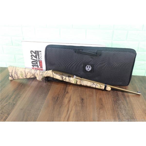 .22 LR 10/22 Takedown Ruger Model TALO Rifle 22LR 10RD BRONZE CAMO 31146 NEW 22 TD 736676111251 18 inch " barrel