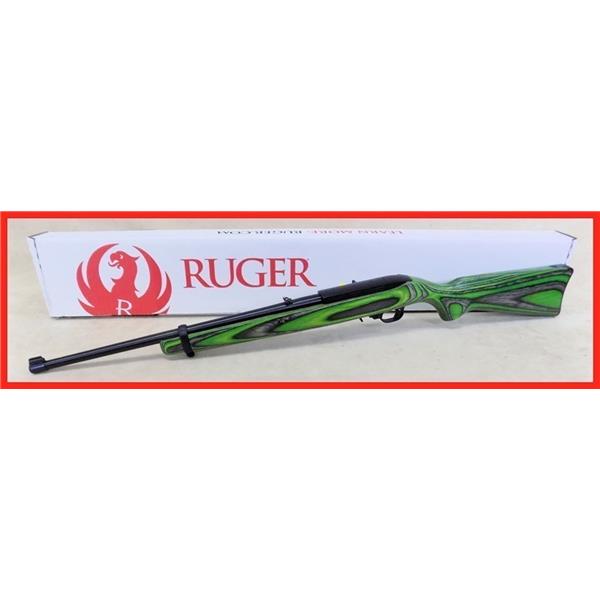 .22 LR Ruger 10/22 22lr 10 Round Neon Green Laminate FREE SHIPPING WITH BUY IT NOW 18 inch " barrel