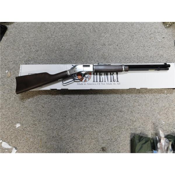 .357 Mag. Big Boy Silver Henry Repeating Arms .357/38 spcl..Silver edition..Octagon barrel..Mod HOO6SM.. 20 inch " barrel